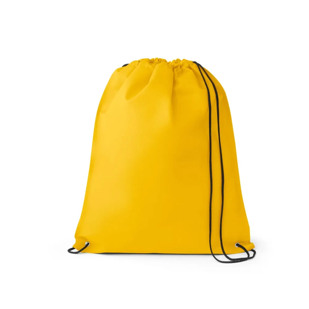 Sacola tipo mochila em TNT