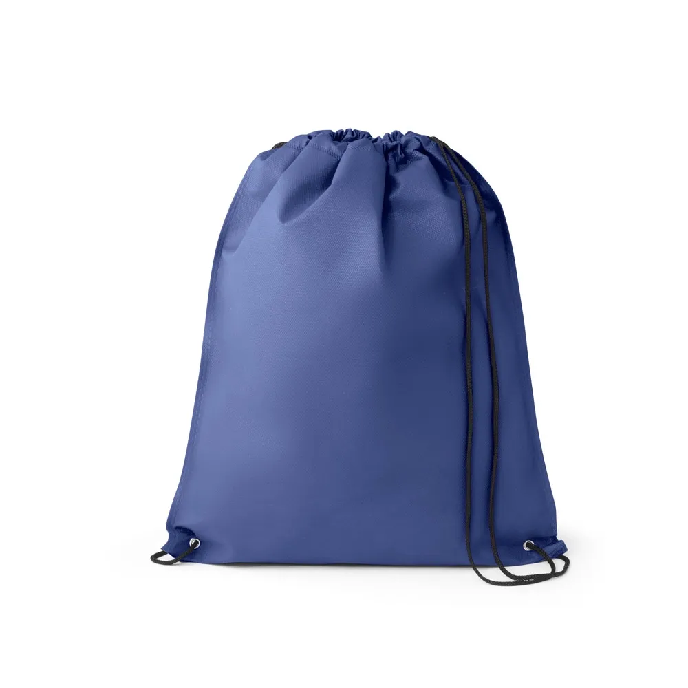 Sacola tipo mochila em TNT