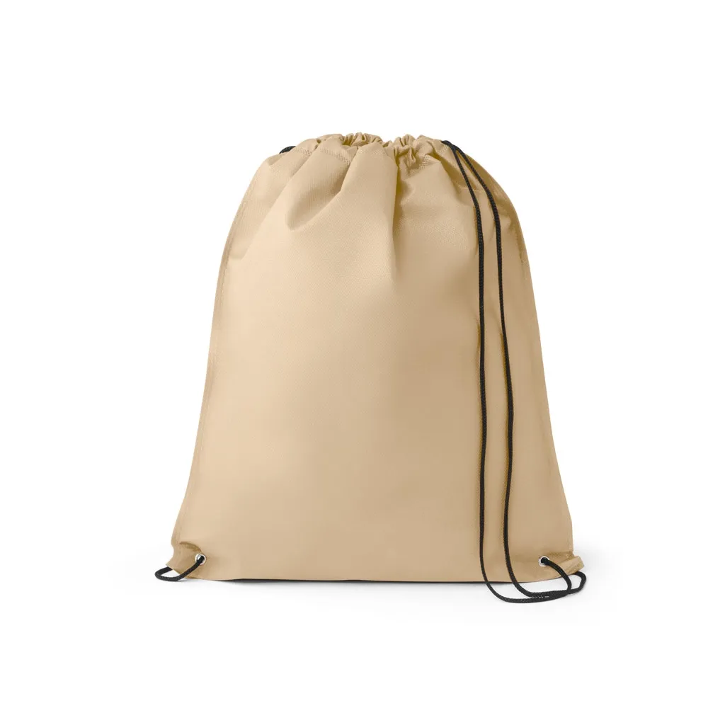 Sacola tipo mochila em TNT