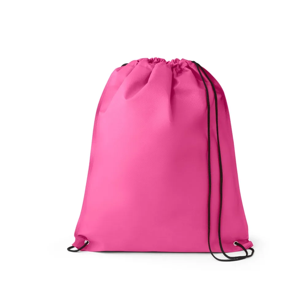 Sacola tipo mochila em TNT