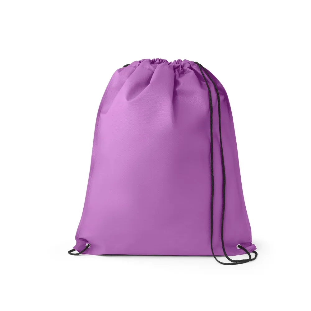 Sacola tipo mochila em TNT