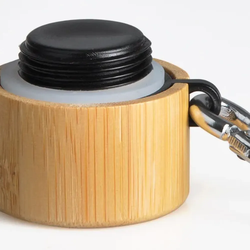 GARRAFA EM ALUMÍNIO PRETA - 1 LITRO