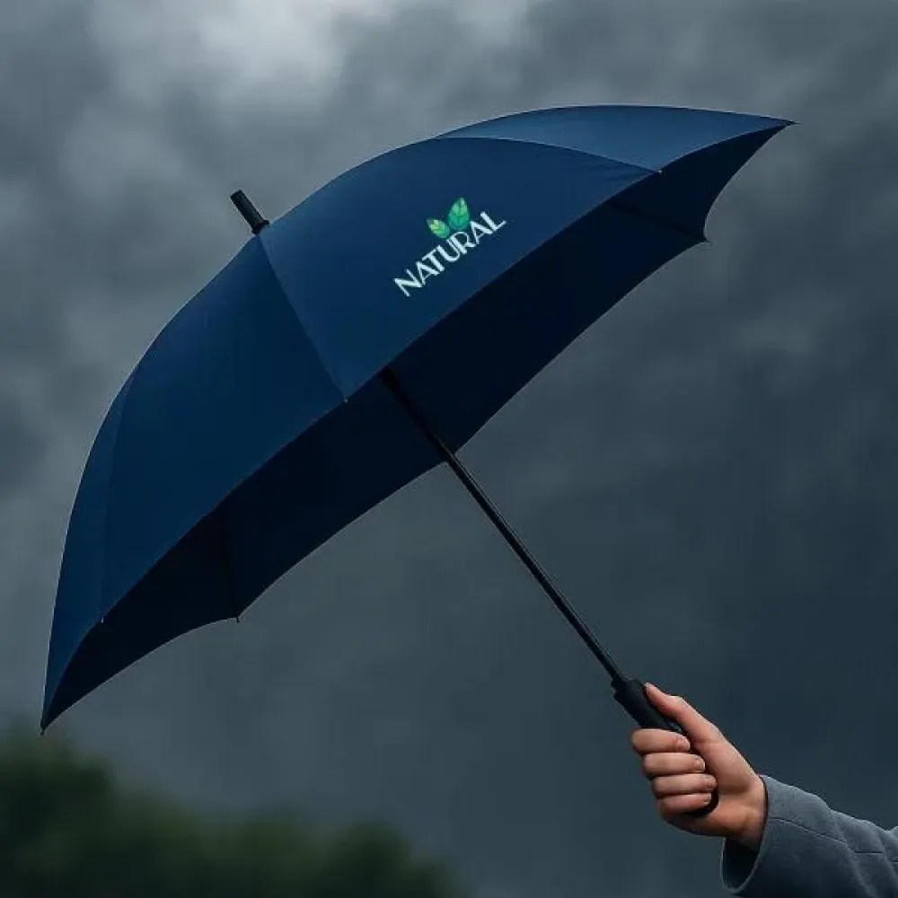 GUARDA-CHUVA AUTOMÁTICO AZUL MARINHO - 106 CM