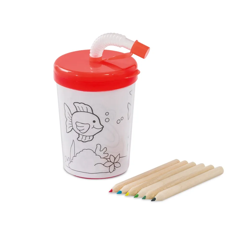 GIRAFFE. Copo de viagem para crianças em PP e PS 200 mL
