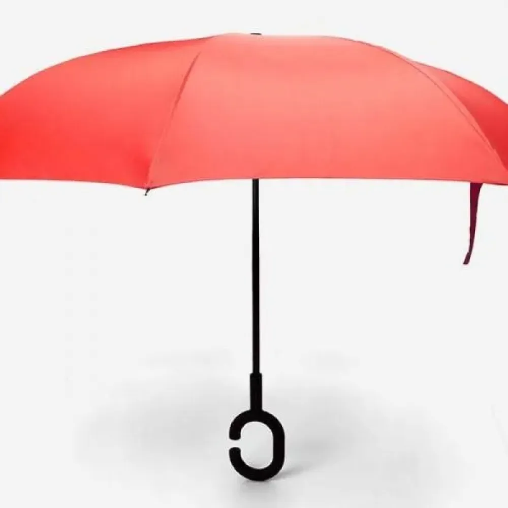 GUARDA-CHUVA INVERTIDO - VERMELHO - 108 CM