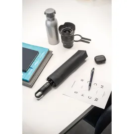 Miniatura de imagem do produto GUSTAVO. Guarda-chuva dobrável de 23 em 100% poliéster reciclado pongee 190T (100% rPET) com abertura e fecho automático