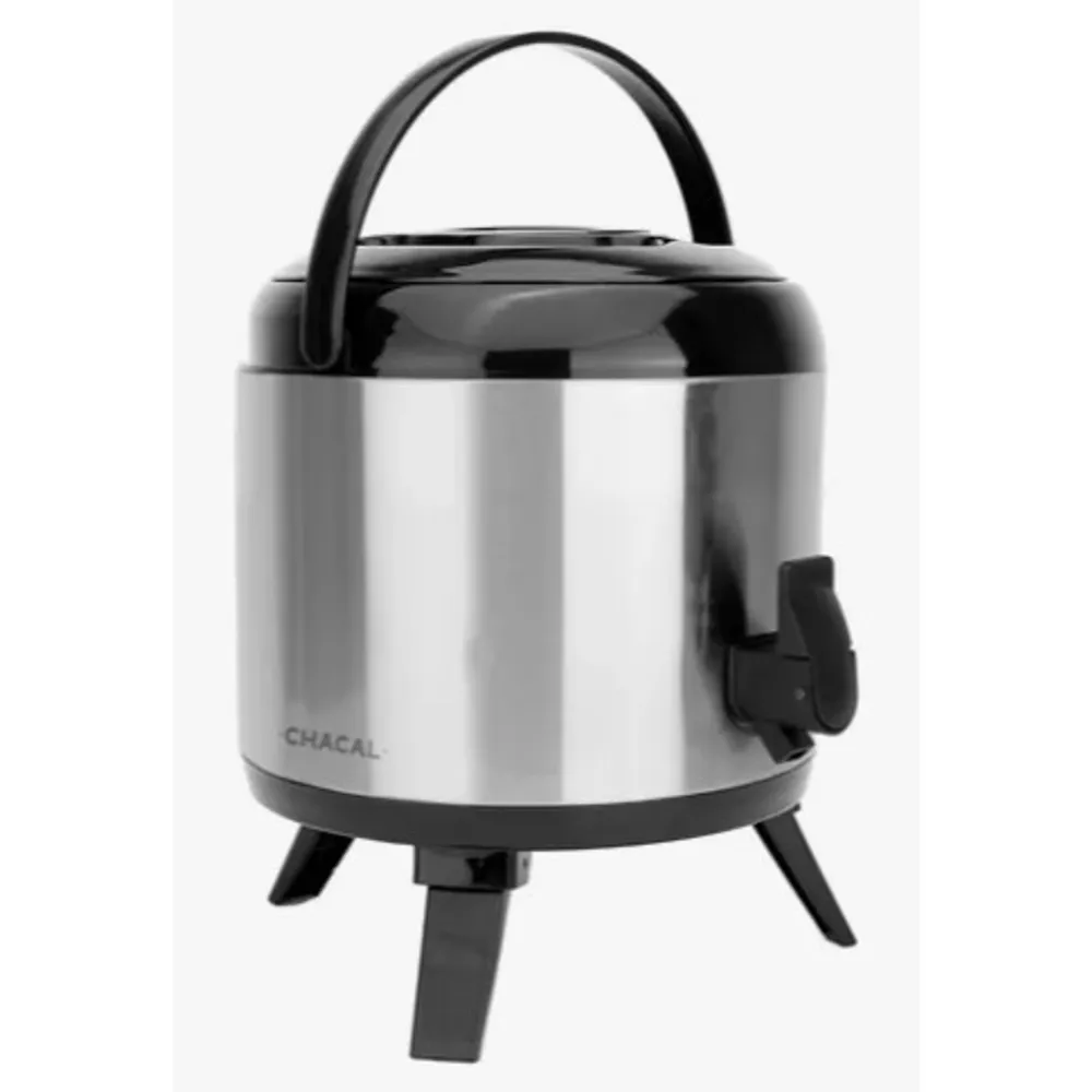 Garrafa 5,5 Litros Botijão Torneira Inox - Chacal-0211ML