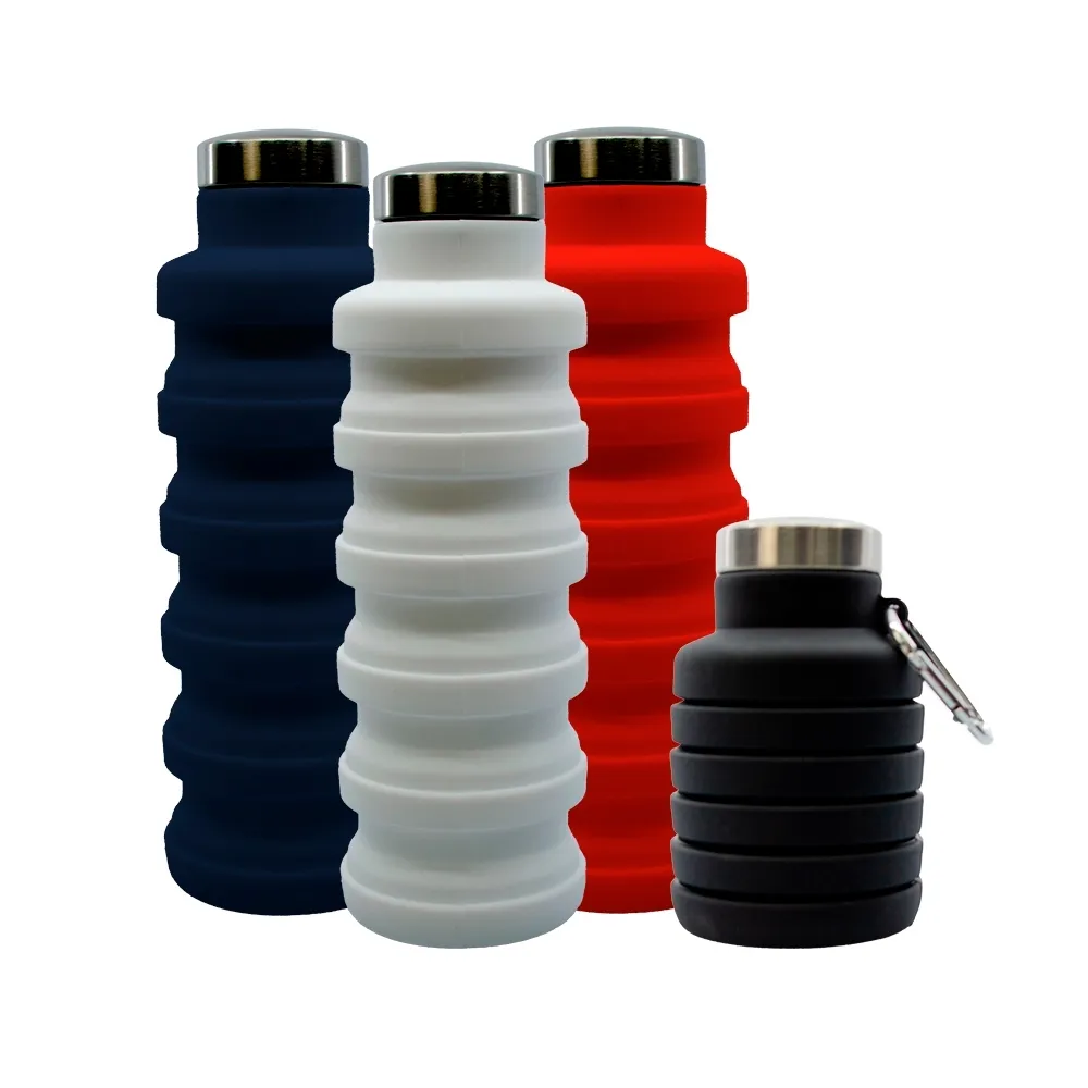 Garrafa Retrátil de Silicone-BG173