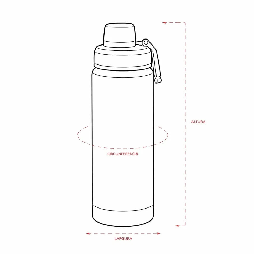 Garrafa Térmica 600ml