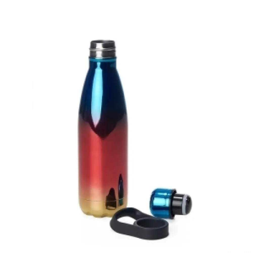 #Garrafa Térmica Holográfica Brilhante