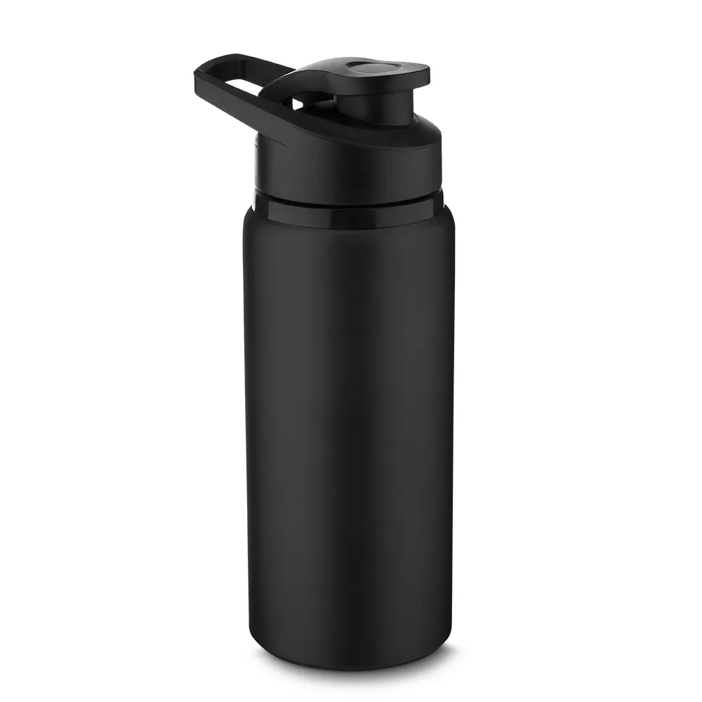 Garrafa em Alumínio de 650ml PRETO-GA5100B-PRE