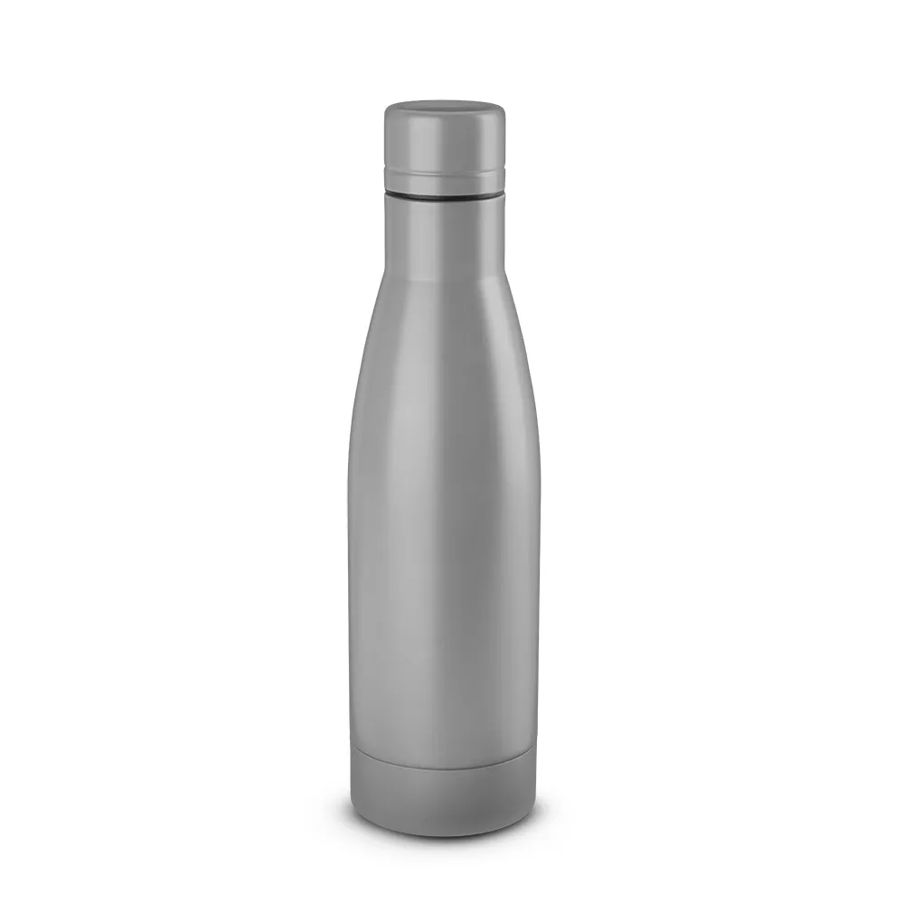 Garrafa em aço inox de 450ml PRATA-GA8100A-PRA