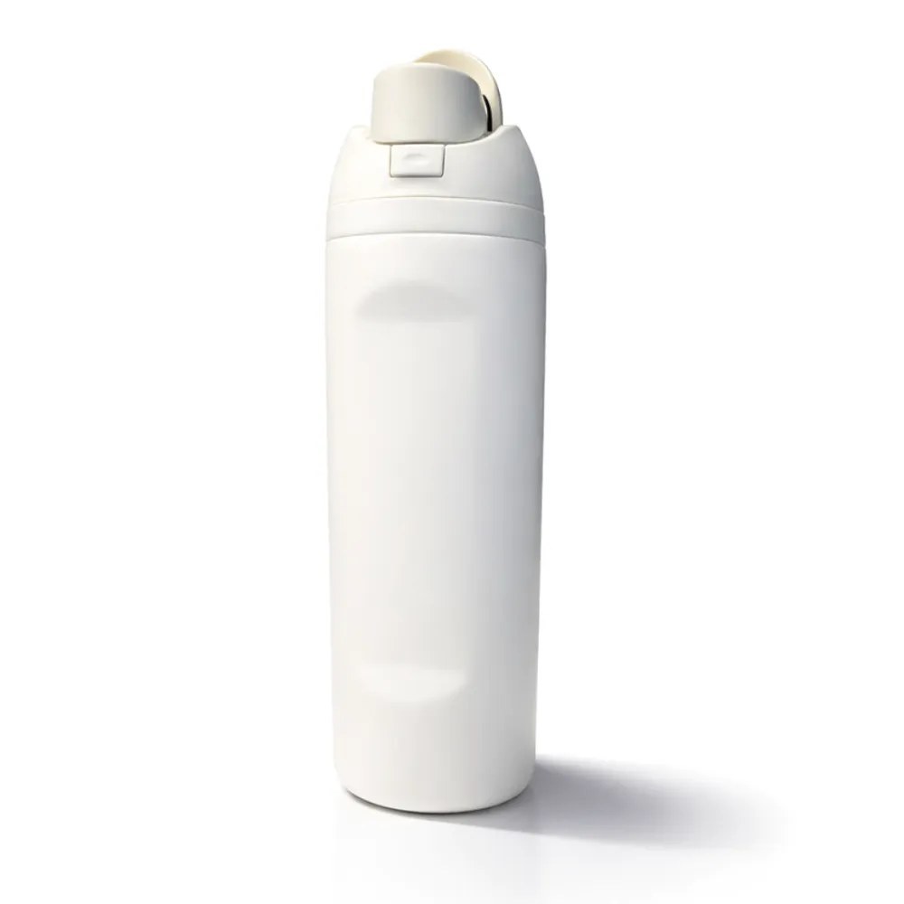 Garrafa termica Inox 700ml com alca, anti-vazamento e 2 formas de beber
