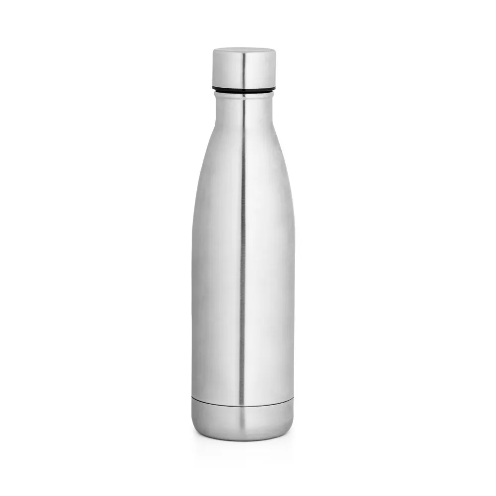 Garrafa térmico de aço em nox em parede dupla isolada (500 mL)