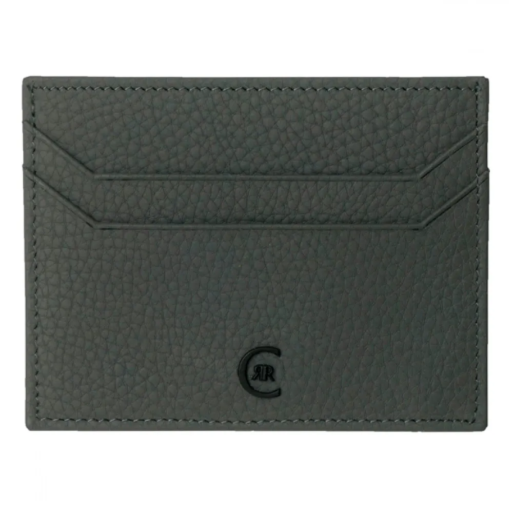 HAMILTON. Porta cartões CINZA