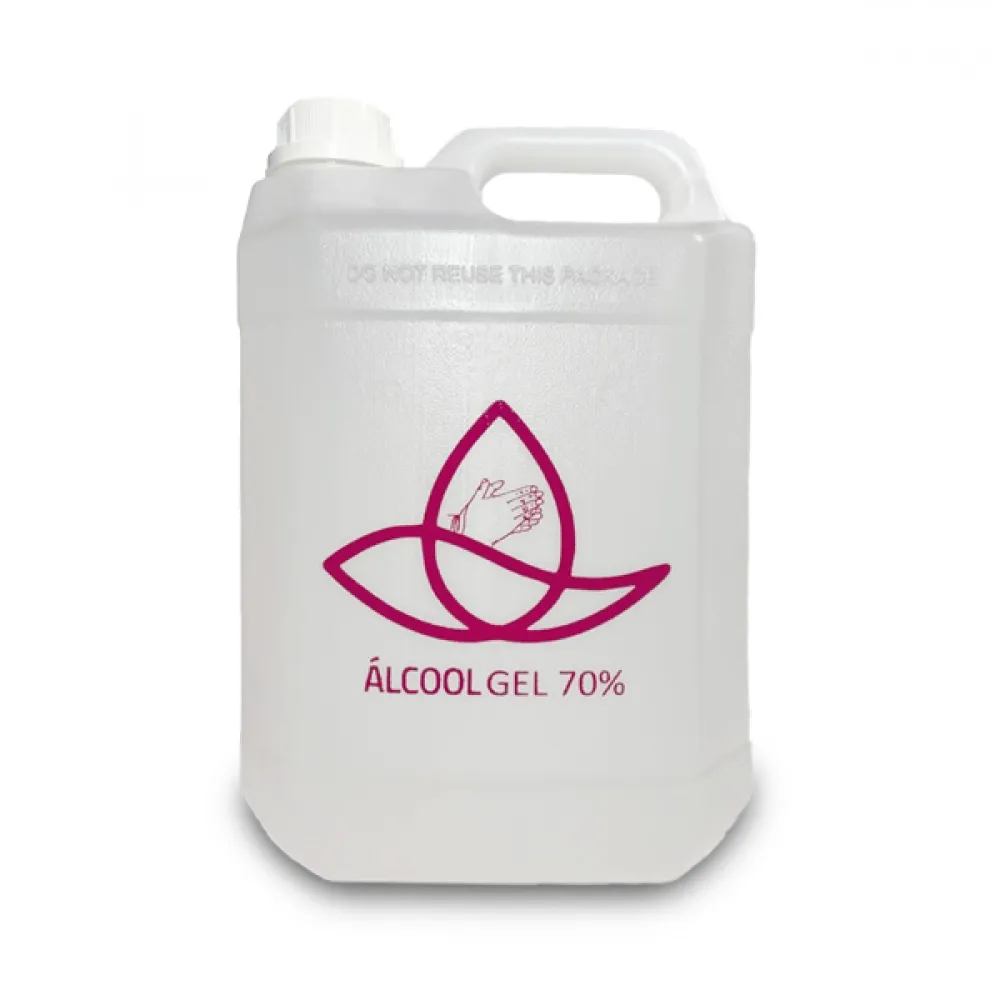 HEALTY 5L. Álcool Gel 70% Antisséptico 5 Litros-94895