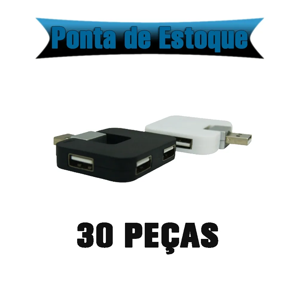#HUB USB com 4 Entradas-13022