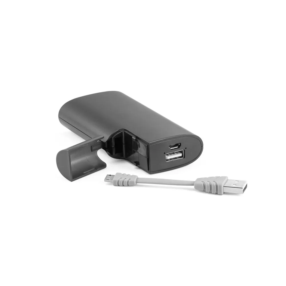 HUBBLE. Bateria portátil em ABS com bateria polímero de lítio 4000 mAh