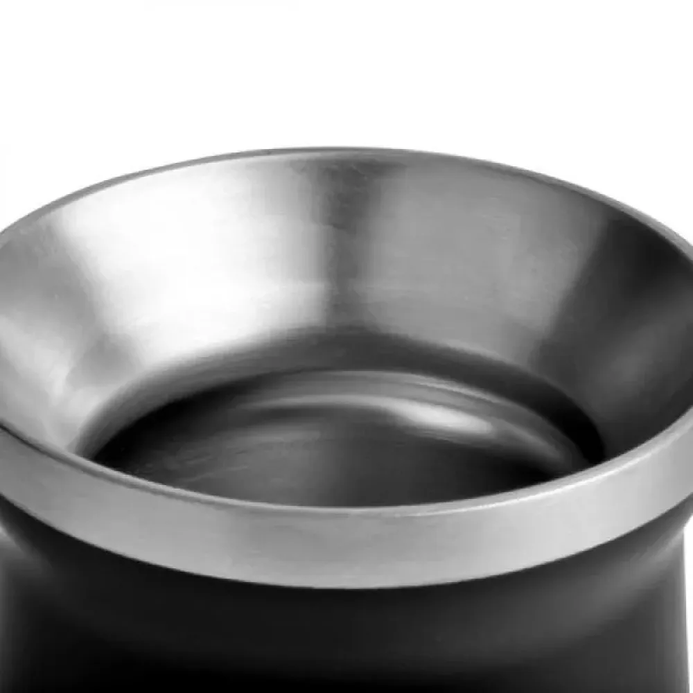 CUIA TÉRMICA EM AÇO INOX COM BOMBA - PRETO - 300ML