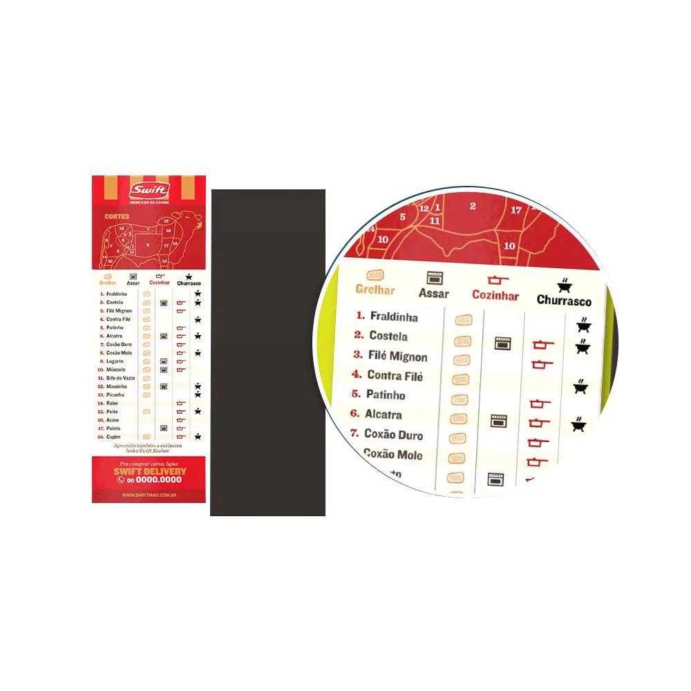 Imã de geladeira personalizado