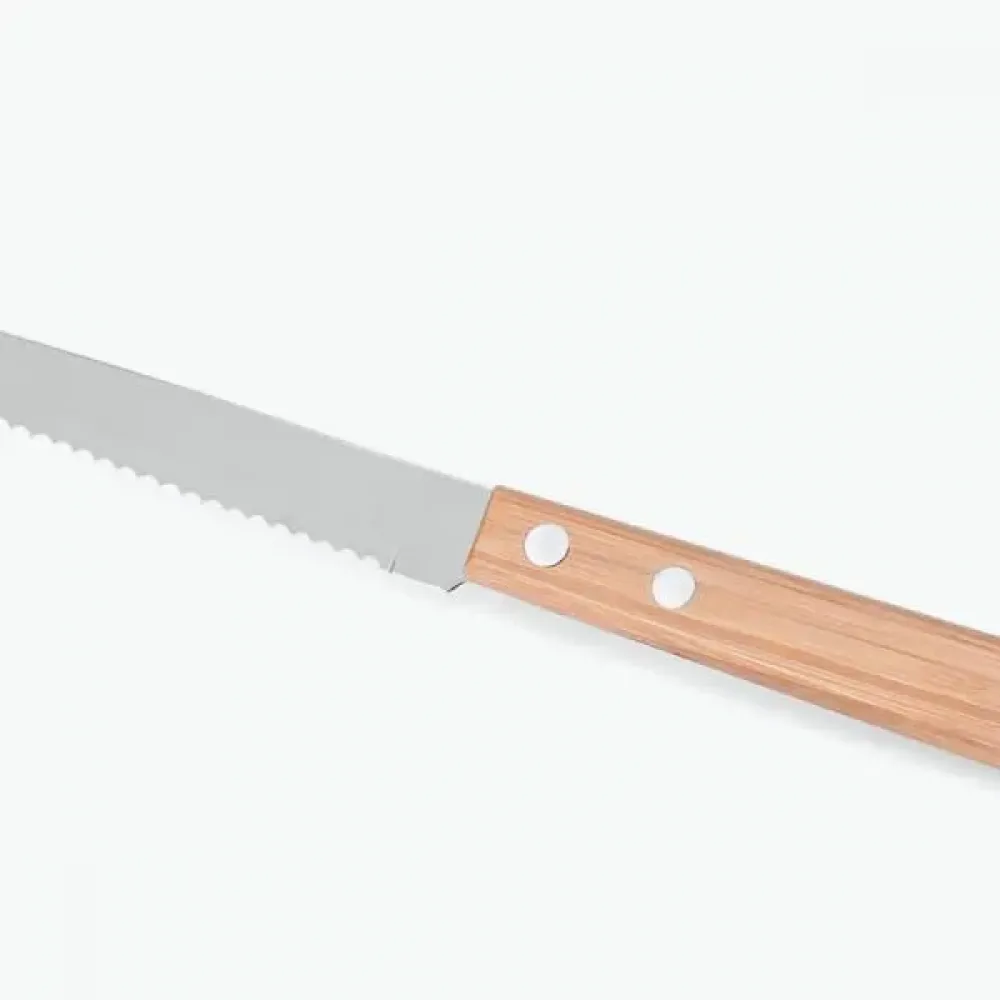 KIT PARA BAR EM BAMBU MÔNACO COM FACAS E TÁBUA - 6 PÇS