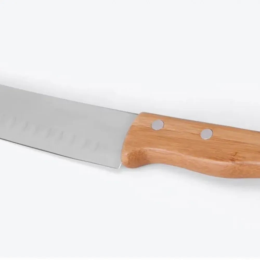 KIT COM FACA 8", FACA SANTOKU E GARFO 3 PÇS-KF-02843