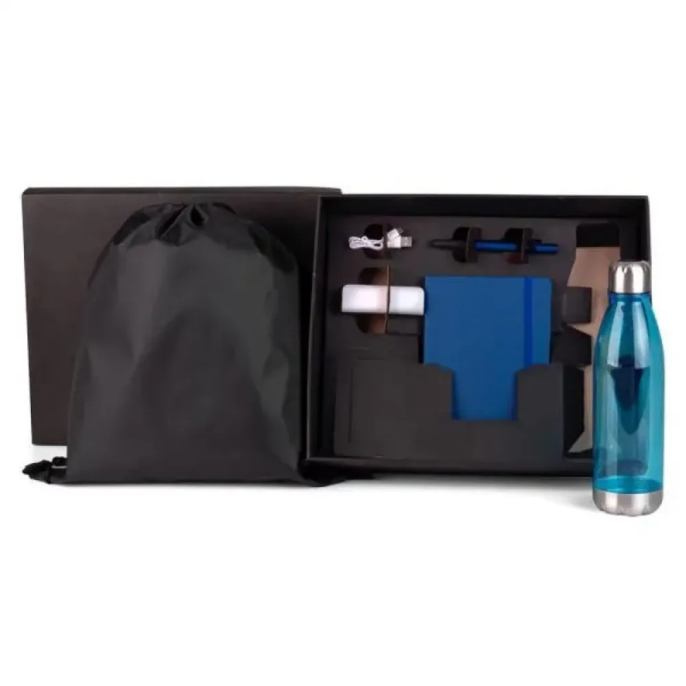 KIT BOAS VINDAS - AZUL / PRETO - 5 PÇS-KT-9045Q