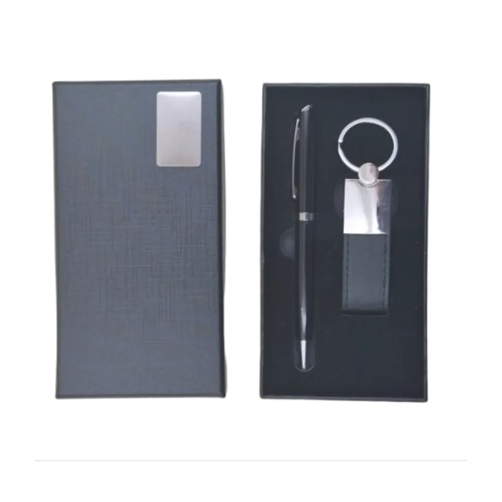 KIT CANETA E CHAVEIRO COM BOX-2701ES