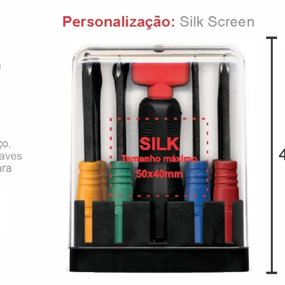 KIT DE FERRAMENTAS MULTI - CHAVES - 10 PÇS