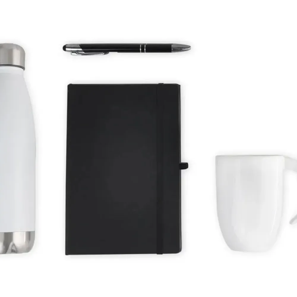 KIT GARRAFA E ACESSÓRIOS - 4 PÇS