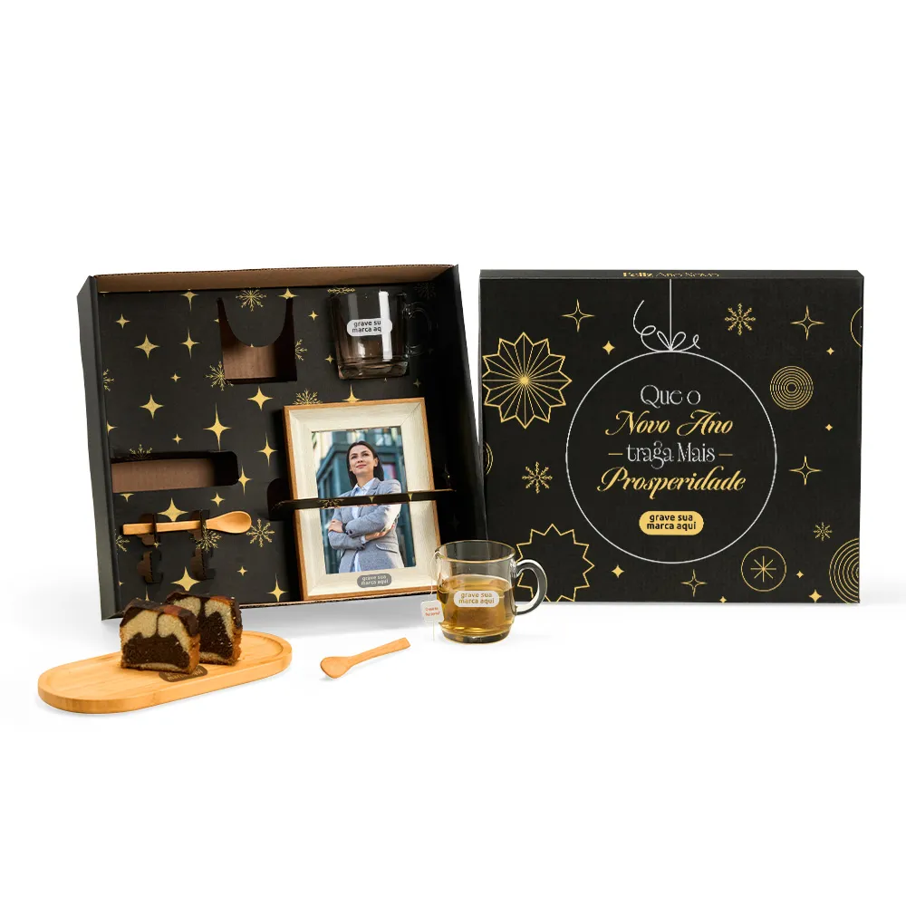 KIT PARA CAFÉ/CHÁ E PORTA RETRATO - 6 PÇS-KT-90488