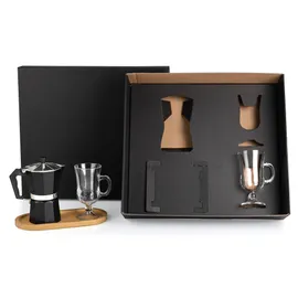 Miniatura de imagem do produto KIT PARA CAFÉ COM CAFETEIRA ITALIANA – 4 PÇS