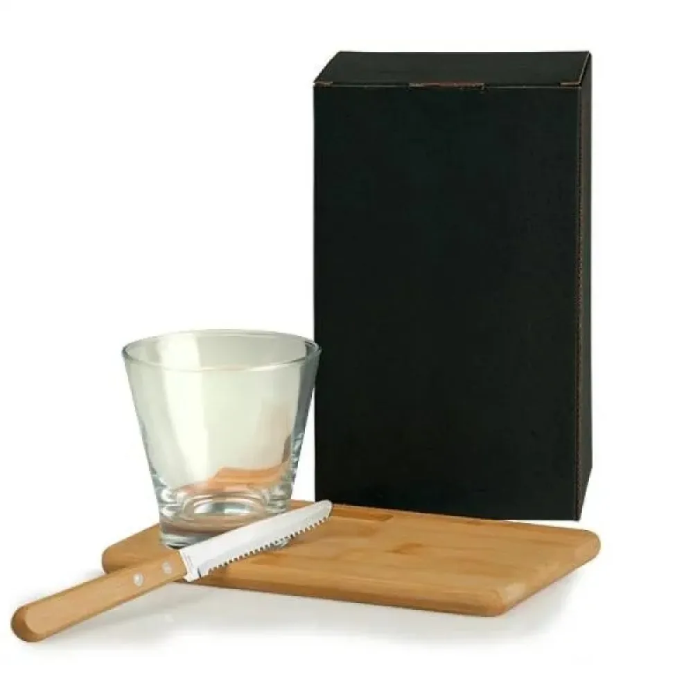 KIT PARA CAIPIRINHA EM BAMBU - 0,35 L - 3 PÇS-KC-00333