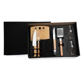 Miniatura de imagem do produto KIT PARA CHURRASCO / HAMBÚRGUER / CERVEJA – 10 PÇS