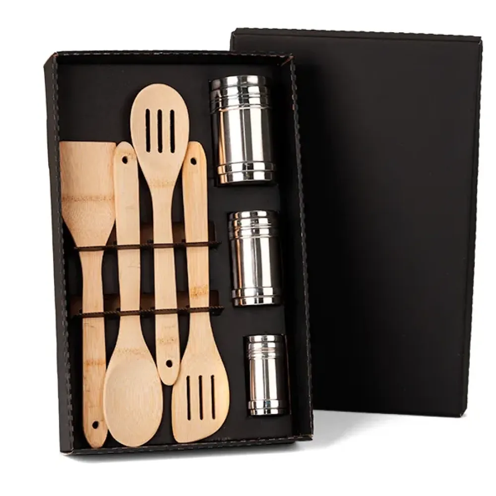 KIT PARA COZINHA E TEMPERO – 7 PÇS