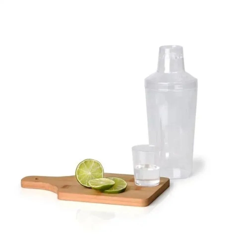 KIT PARA DRINKS C/ COQUETELEIRA  - 3 PÇS