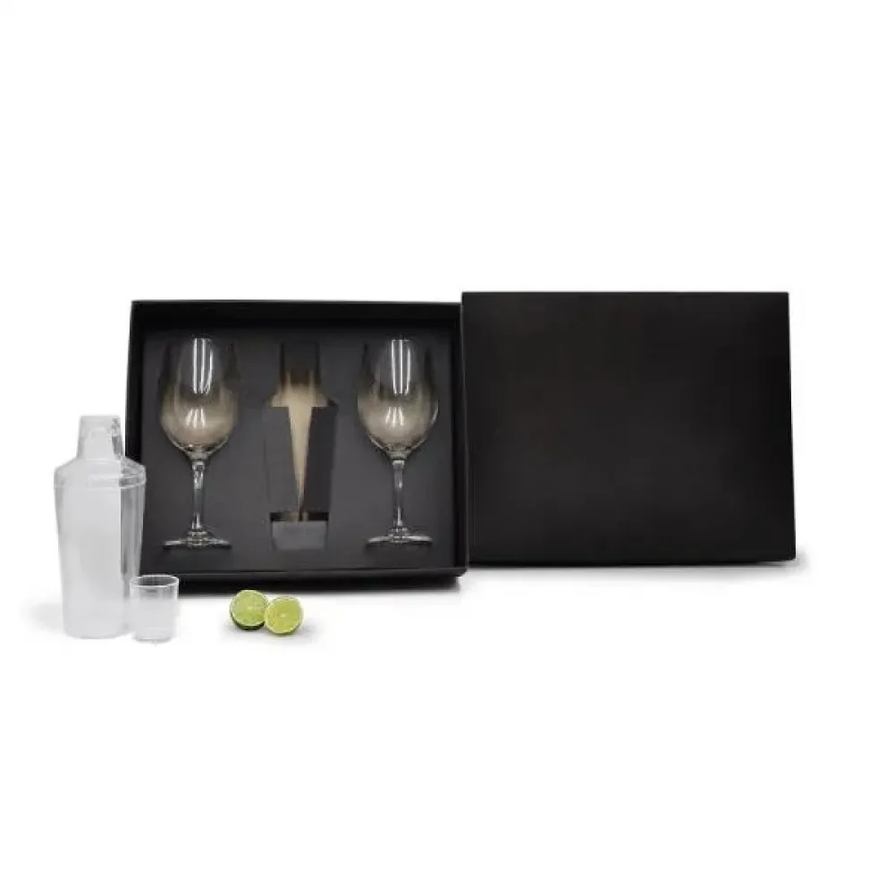 KIT PARA DRINKS C/ COQUETELEIRA  - 3 PÇS-KT-90294