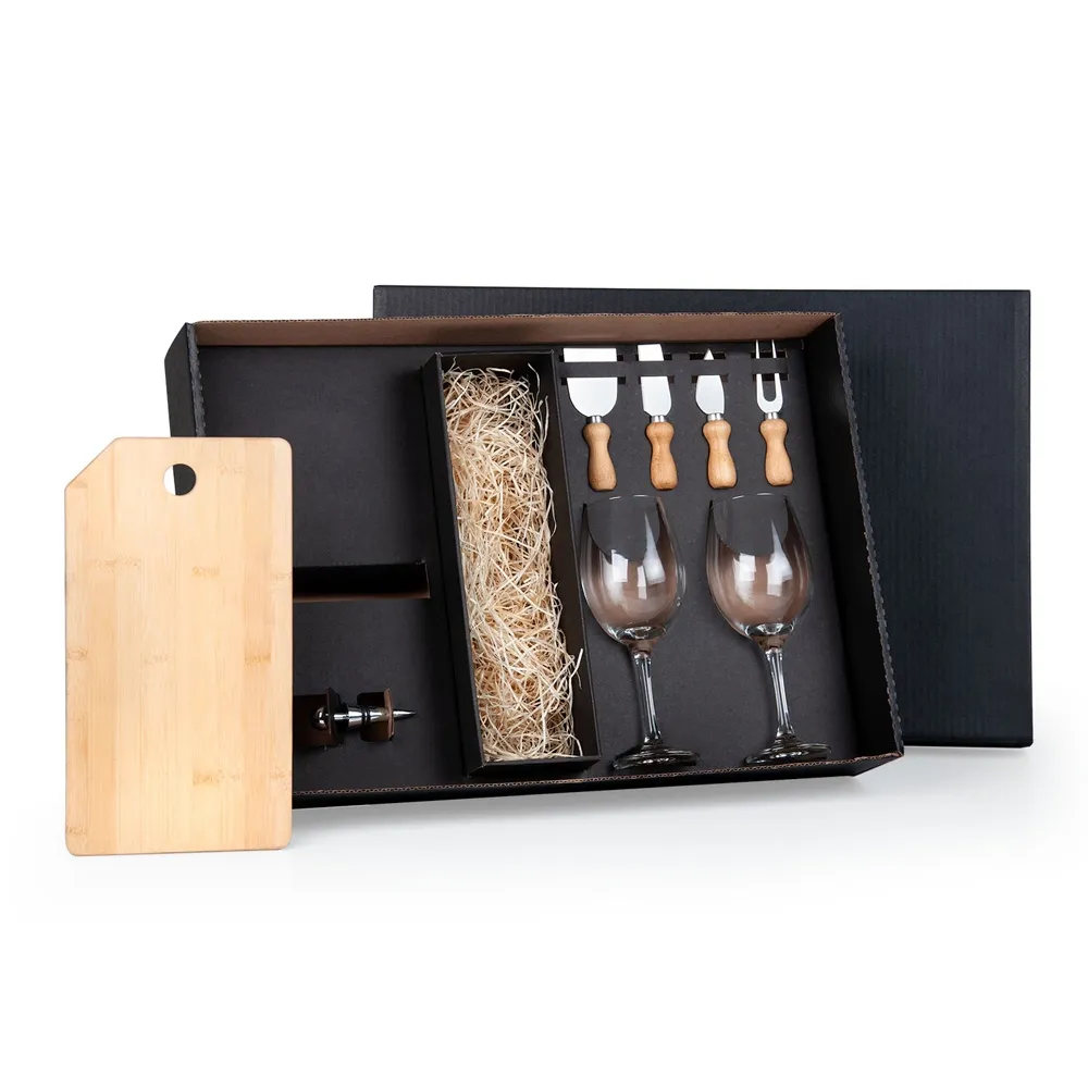 KIT PARA QUEIJO E VINHO – 8 PÇS