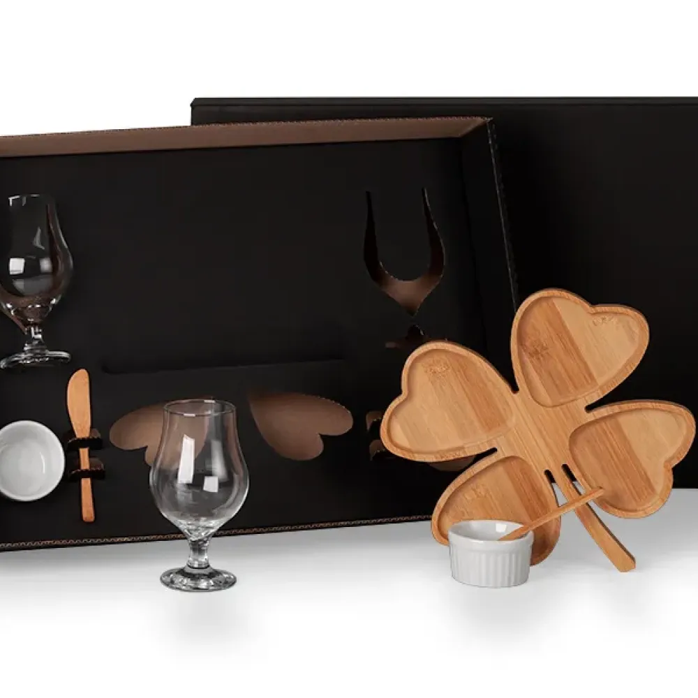 KIT PETISCO E CERVEJA - 7 PÇS