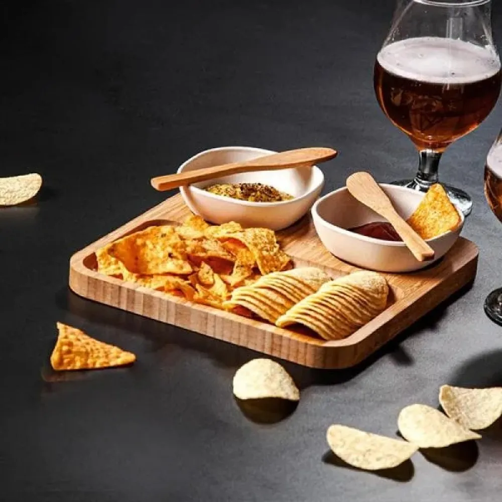 KIT PETISCO, PATE E CERVEJA - 7 PÇS