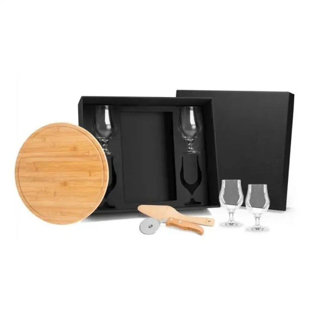 KIT PIZZA E CERVEJA - 7 PÇS - 35 CM-KT-90021