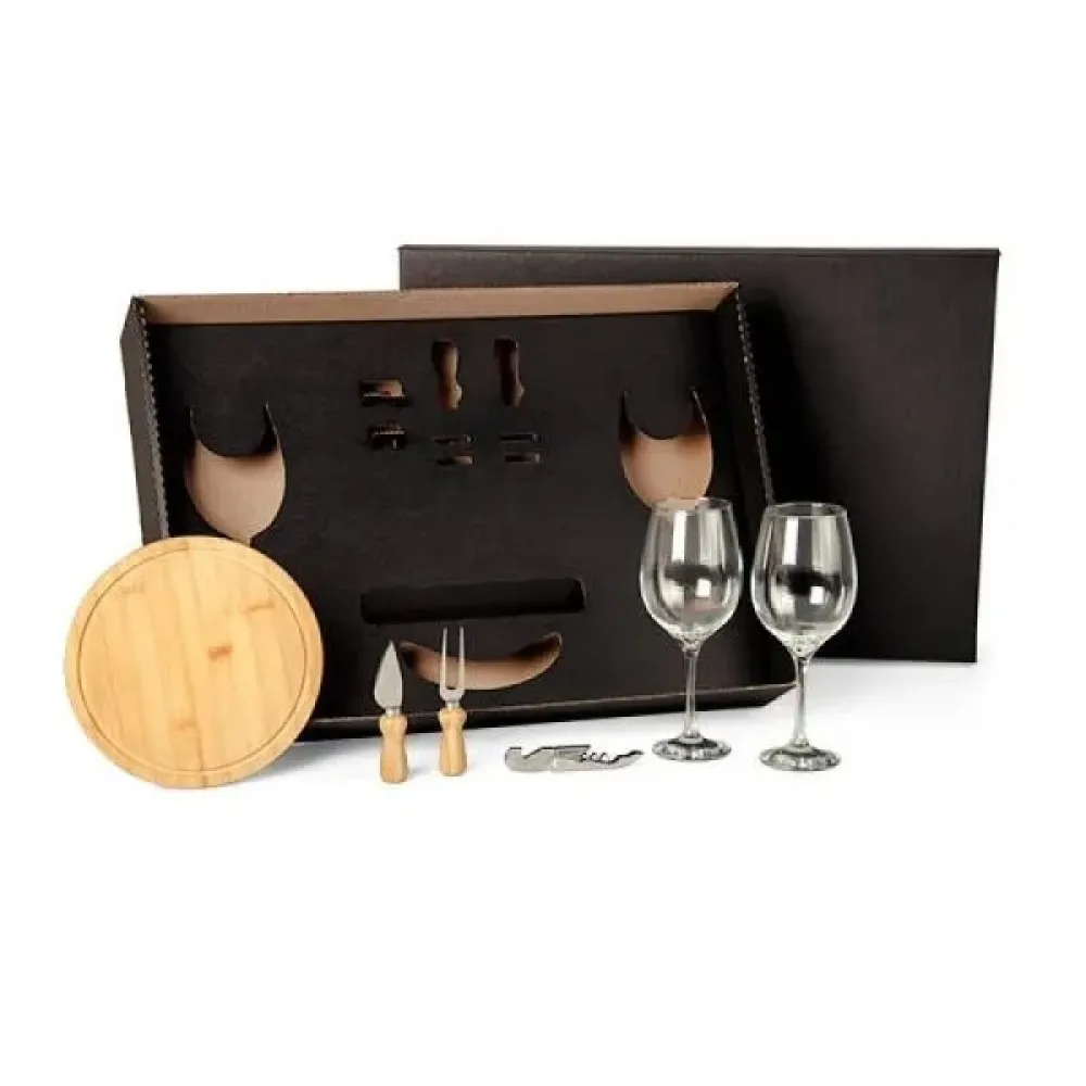 KIT QUEIJO E VINHO - 6 PÇS