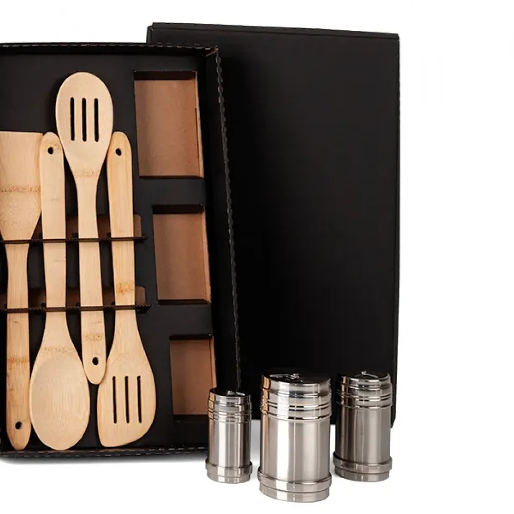 KIT PARA COZINHA E TEMPERO - 7 PÇS