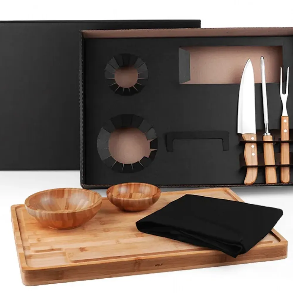 KIT PARA CHURRASCO - 7 PÇS