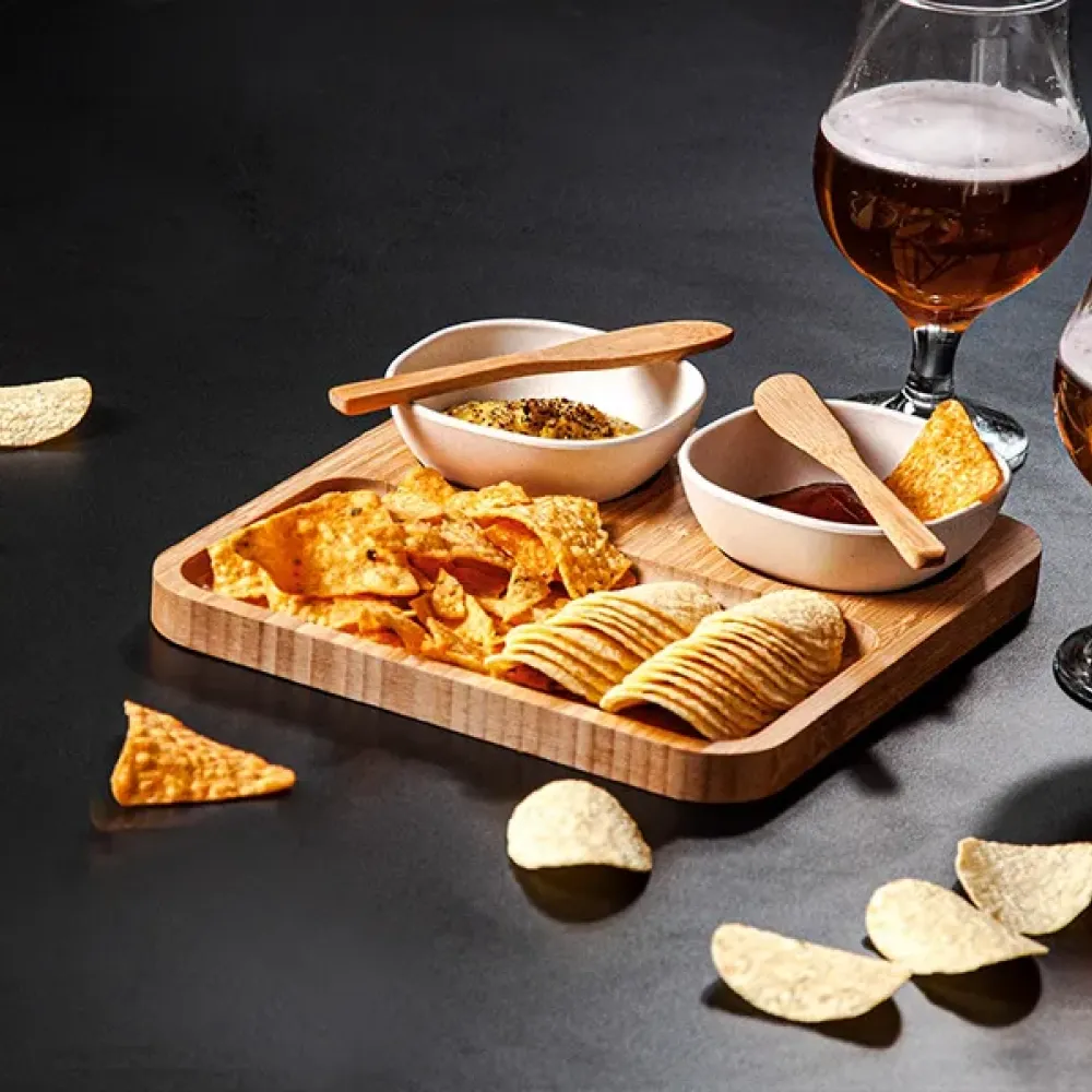 KIT PETISCO, PATE E CERVEJA - 7 PÇS