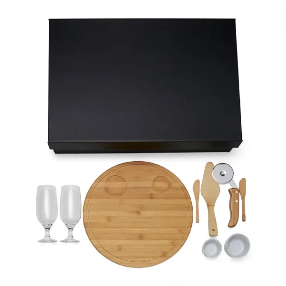 KIT PARA PIZZA E CERVEJA - 9 PÇS