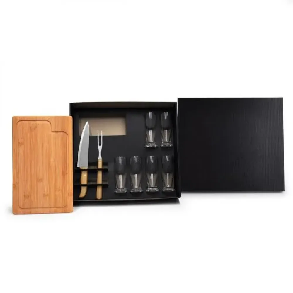KIT CHURRASCO E CERVEJA - 9 PEÇAS -KT-9024H