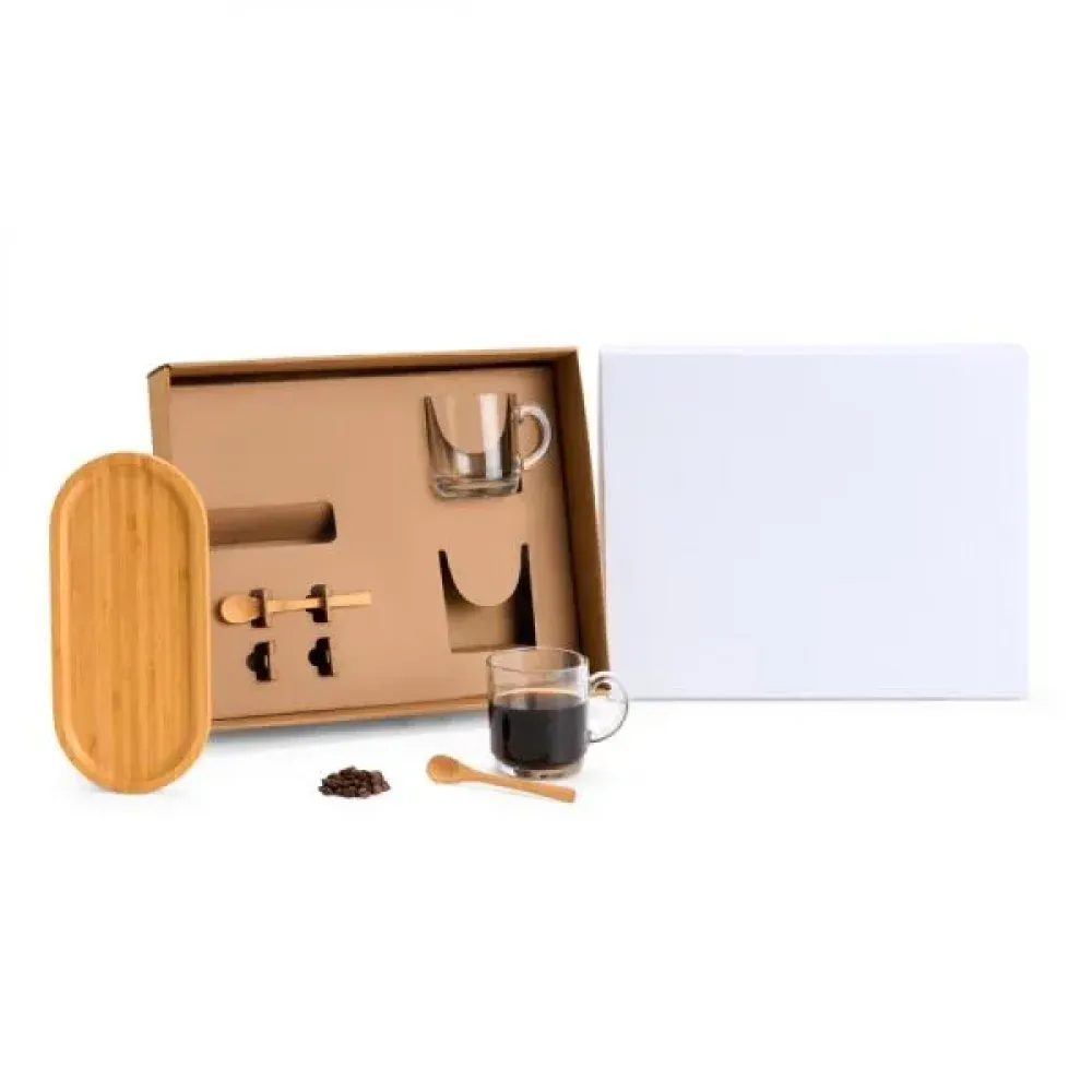 KIT PARA CAFÉ - 5 PÇS-KT-90257-BCO