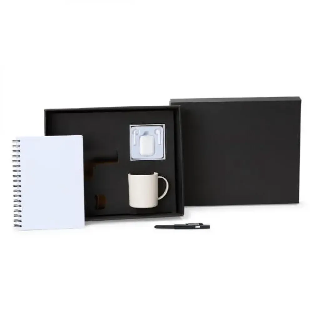 KIT CANECA EM FIBRA DE BAMBU E ACESSÓRIOS - 4 PÇS-KT-90314