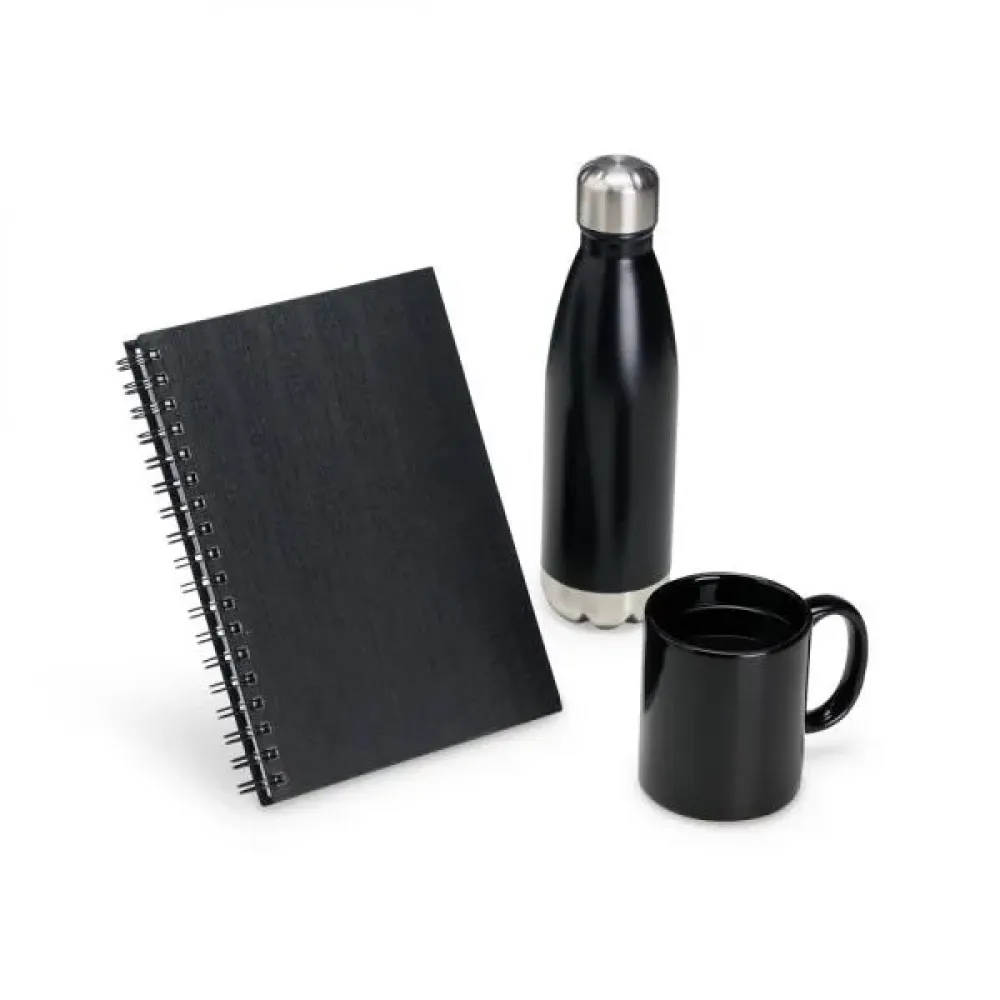 KIT CADERNO E ACESSÓRIOS - 3 PÇS